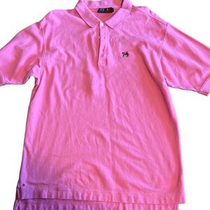 Este pink polo size large